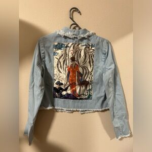 Women’s Fashionable Jeans Jacket lightweight